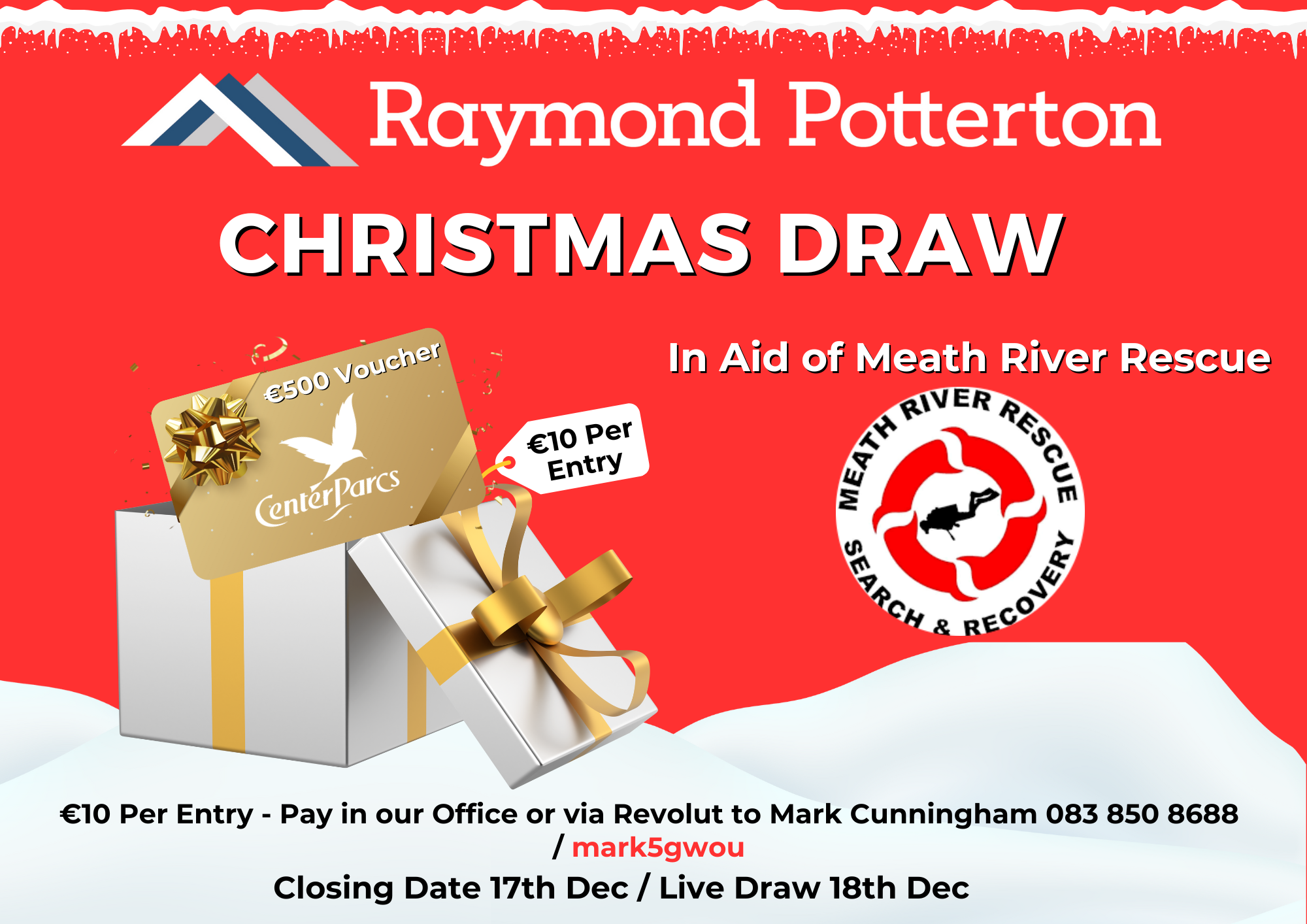 Christmas Fundraiser for Meath River Rescue