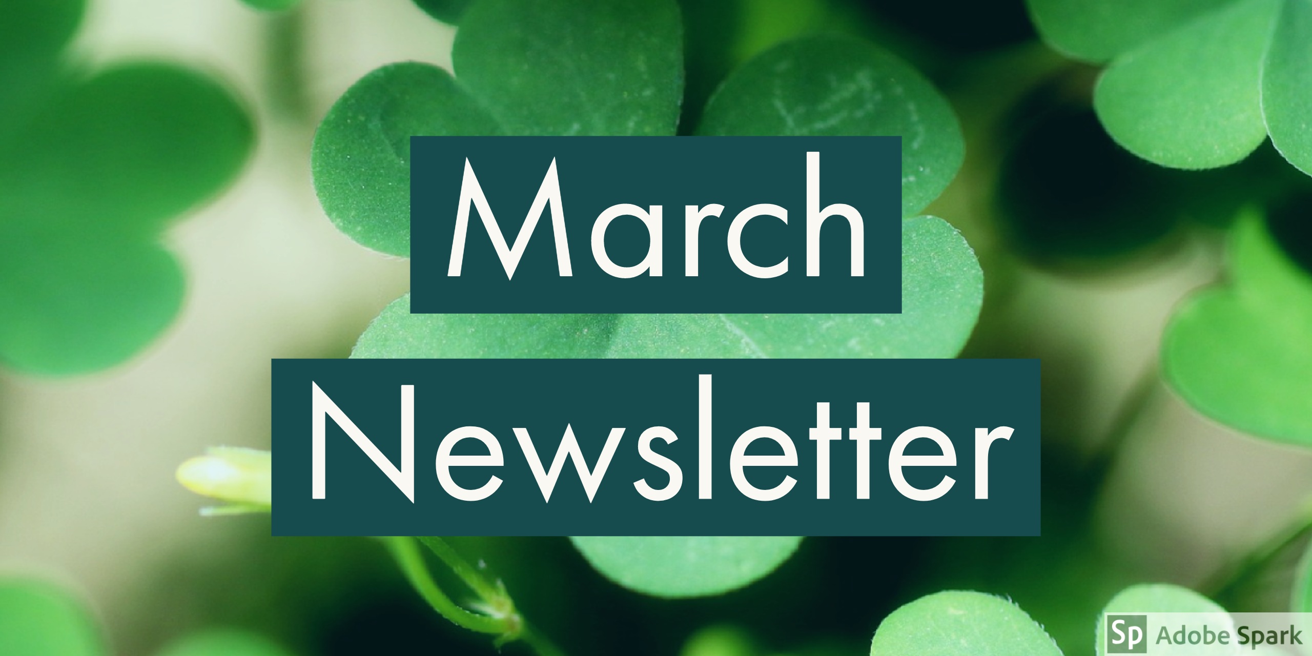 March Newsletter